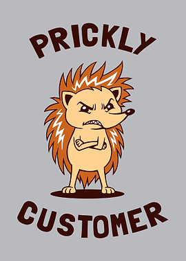 Hedgehog Prickly Customer
