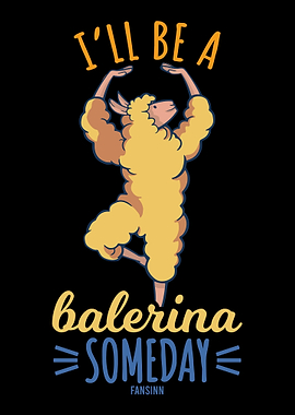 Ballerina Lama Girl Child