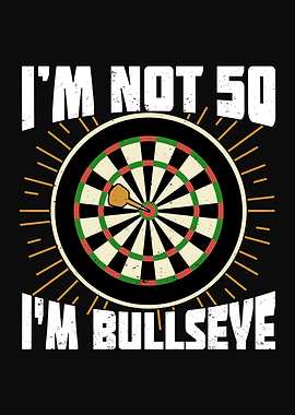 Darts Player 50 Birthday