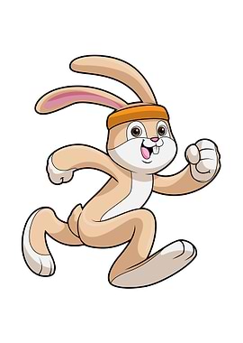 Bunny Running Headband