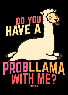 Funny Naughty Lama Alpaca