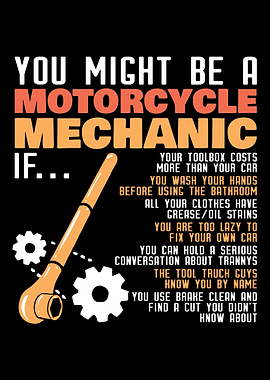 Motorcycle Mechanic Biker