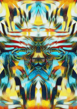 Sacred Light Wave Mask