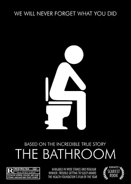 BATHROOM HORROR FUNNY