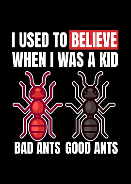 I Used To Believe Ants