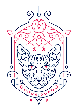 Sphynx Cat Decorative 3