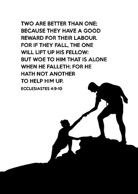 Ecclesiastes 4 9 10
