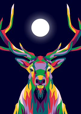 Deer Moon