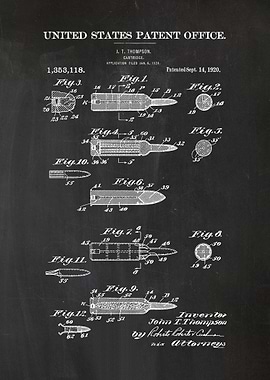 11 Bullet Cartridge Firea