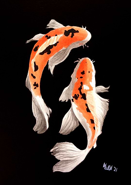 Piece Of Mind - Koi Fish