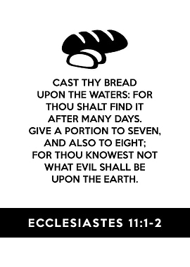 Ecclesiastes 11 1 2