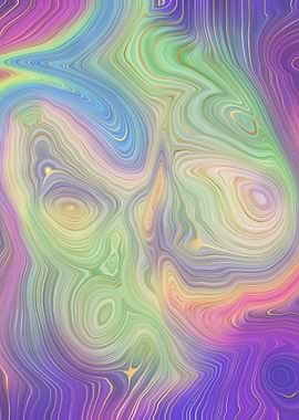 Rainbow Strata Texture 05