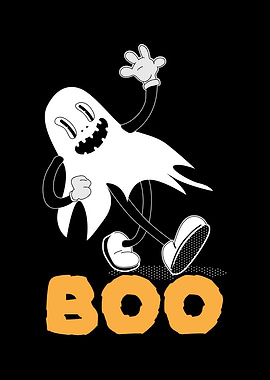 Cute Halloween Season Boo