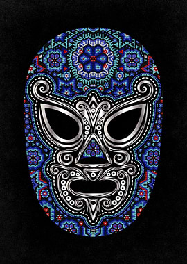 mask mexico huichol