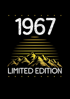 Birthday mountain Vintage