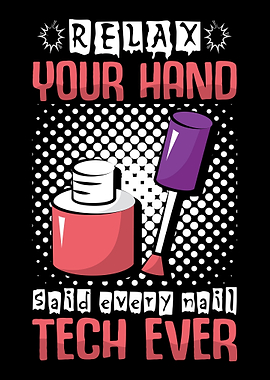 Nail Tech Polish Design