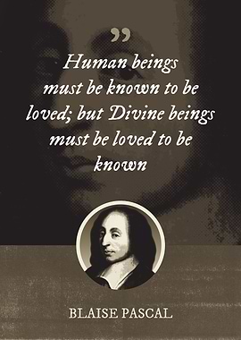 Human beings must be known