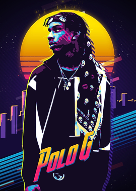 polo rapper retro 80s