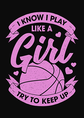 Basketball Girl Design