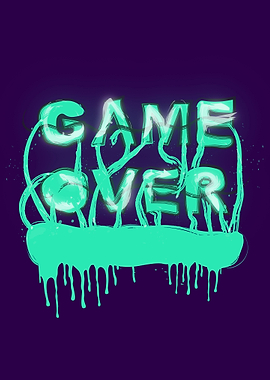 Game Over Illustration
