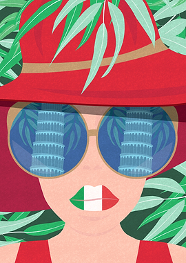 Pisa Italy Reflection