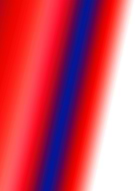 RED BLUE WHITE ABSTRACT TE