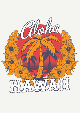 aloha hawaii poster