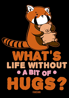 Small panda cuddly animal