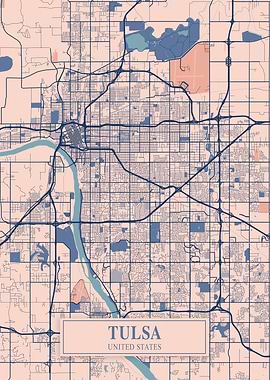 Tulsa Breezy City Map