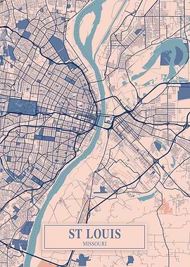 St Louis Breezy City Map