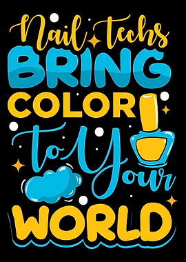 Nail Tech Polish Design