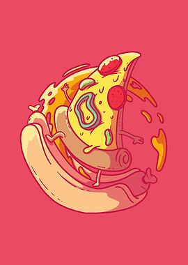 Pizza Hot Dog Surf