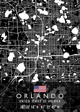 ORLANDO MAP USA