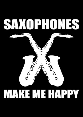 Saxophones make happy Saxo