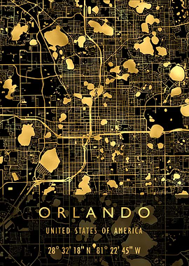 ORLANDO MAP USA