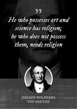 He who possesses art and