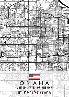 OMAHA MAP USA