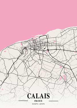 Calais Neapolitan Map