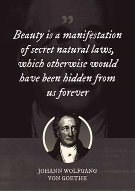 Beauty is a manifestation