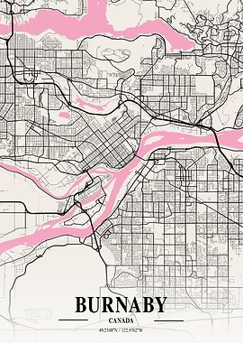 Burnaby Neapolitan Map