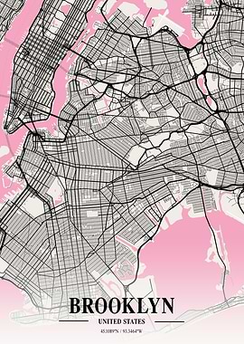 Brooklyn Neapolitan Map