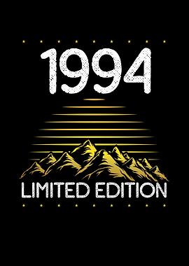 Limited birthday mountain