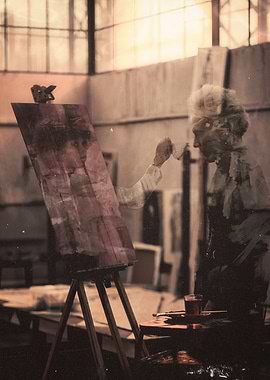 Passion Painting Poster