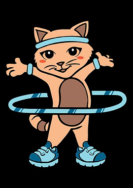 Hooping Hooper Cat