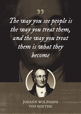 The way you see people is