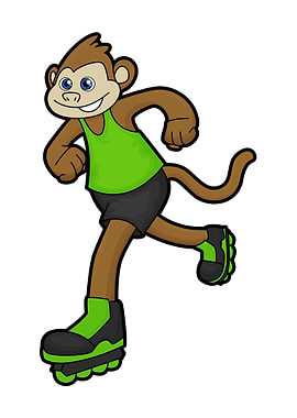 Monkey Inline skater
