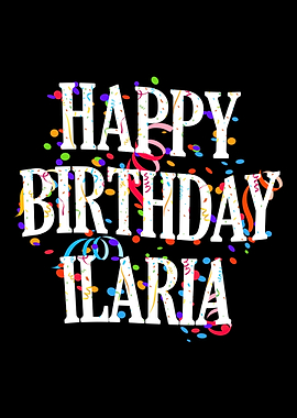 Happy Birthday Ilaria