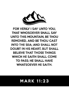 Mark 11 23