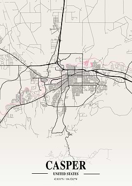 Casper Neapolitan Map