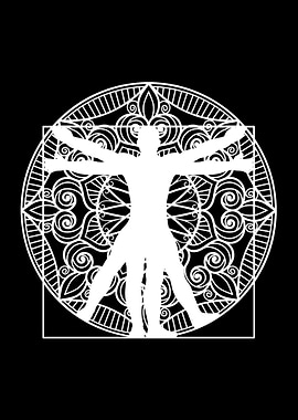 VITRUVIAN MAN DA VINCI